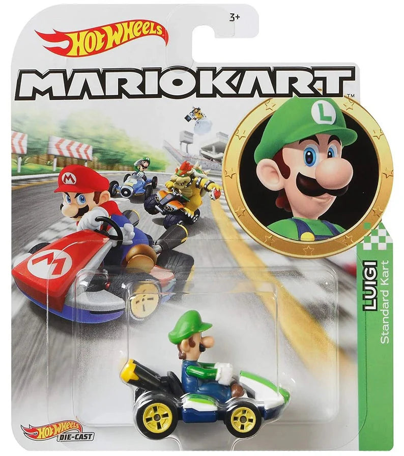 Hot Wheels - Mario Kart - Luigi Standard Kart