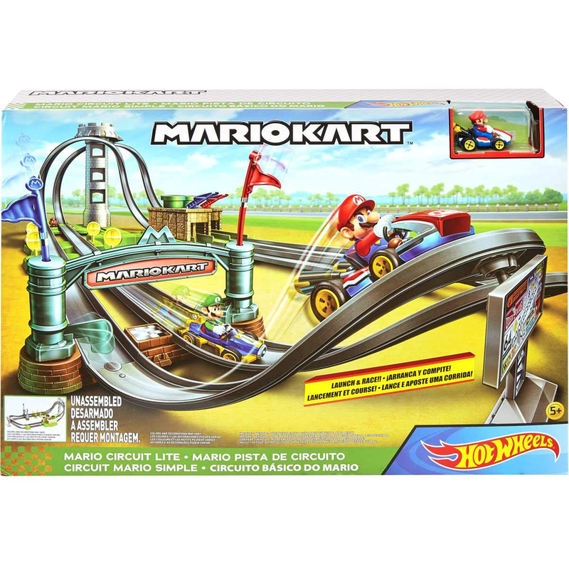 Hot Wheels - Mario Circuit Lite Track