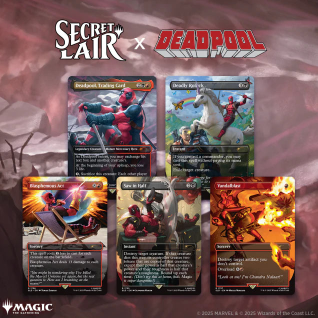 Secret Lair Drop : Secret Lair x Deadpool (Édition non foil)