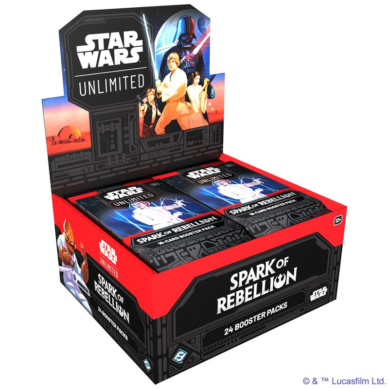 Star Wars : Unlimited - Spark Of Rebellion - Coffret Booster