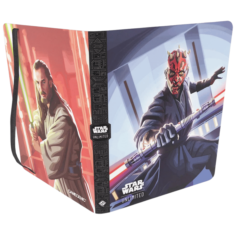 Star Wars: Unlimited - Binder 9 Pocket(360) - Darth Maul & Qui-Gon Jinn