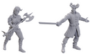 Dungeons & Dragons - Wyll & Karlach - Mini Figurine (Unpainted)