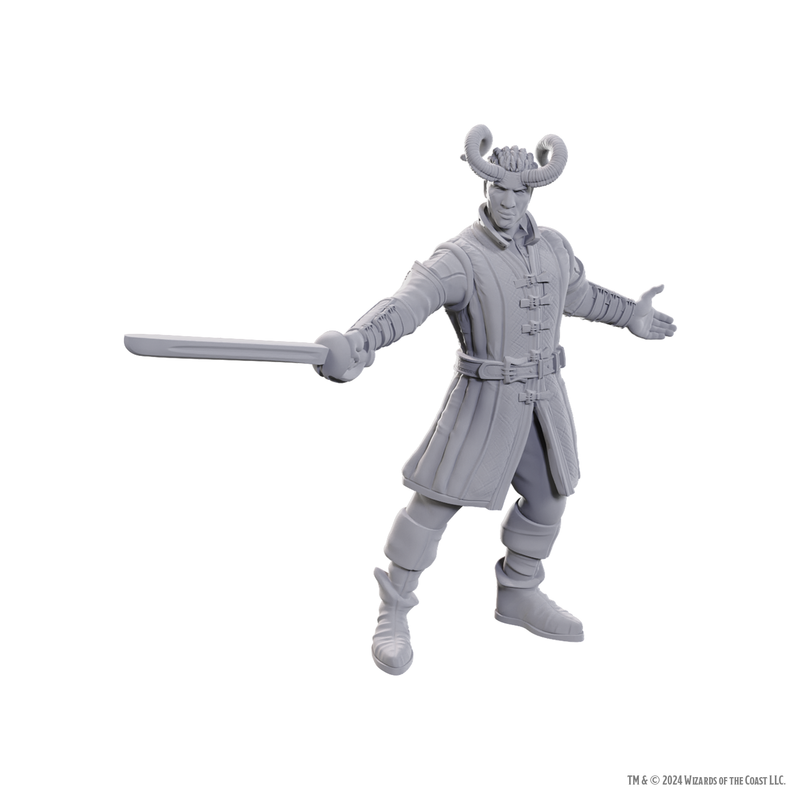 Dungeons & Dragons - Wyll & Karlach - Mini Figurine(Unpainted)