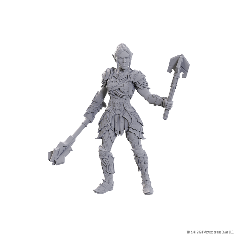 Dungeons & Dragons - Dame Aylin & Minthara - Mini Figurine(Unpainted)