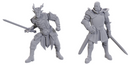 Dungeons & Dragons - Ulder Ravengard & Zevlor - Mini Figurine (Unpainted)