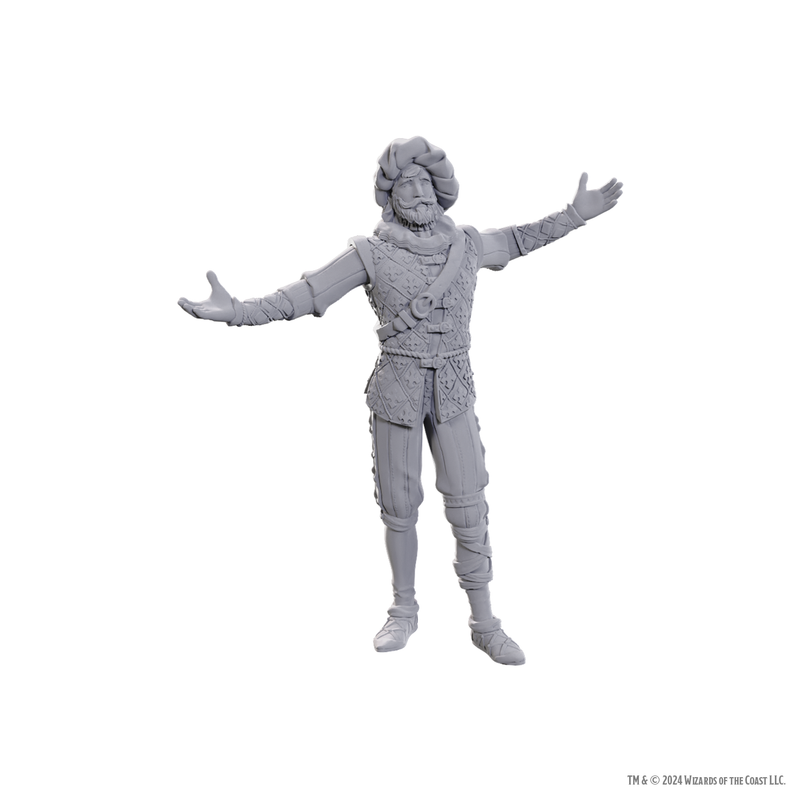 Dungeons & Dragons - Volo & Withers - Mini Figurine(Unpainted)