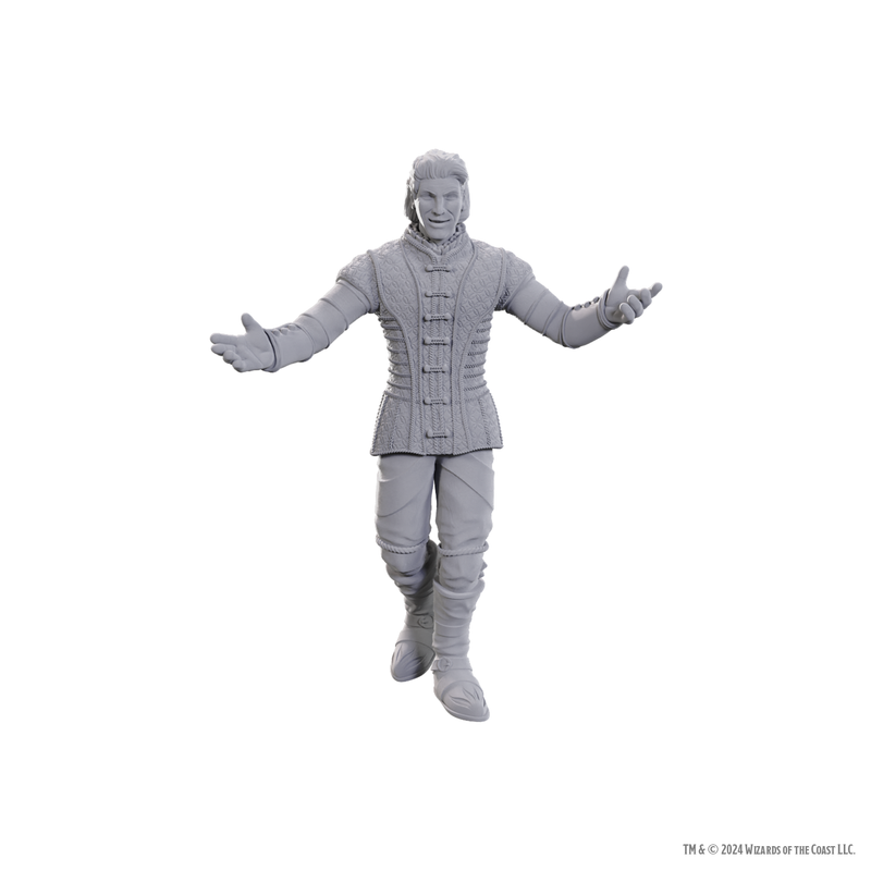 Dungeons & Dragons - Sarevok Anchev & Raphael - Mini Figurine(Unpainted)