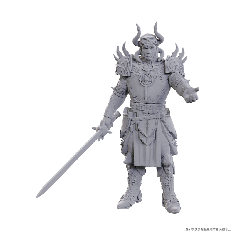 Dungeons & Dragons - Sarevok Anchev & Raphael - Mini Figurine(Unpainted)
