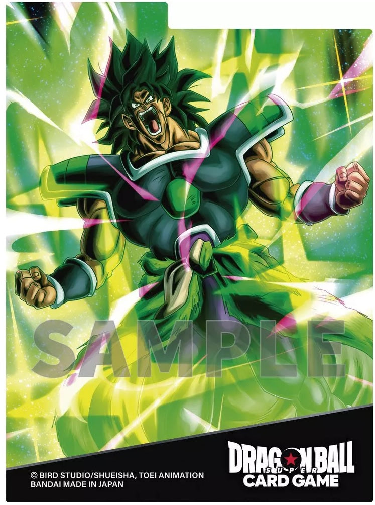Dragon Ball Fusion World - Broly Premium Deck Box And Sleeves(64ct)