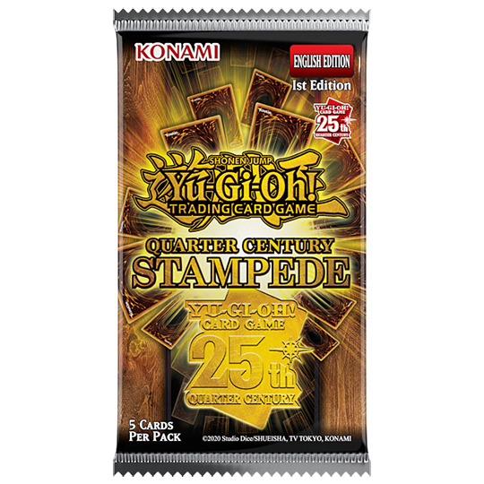 Yu-Gi-Oh! - Quarter Century Stampede - Booster Pack - 1st Edition