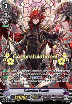 Scharhrot Vampir (Congratulations Hot Stamp) (BSF2021/VGP03EN) [Bushiroad Event Cards]