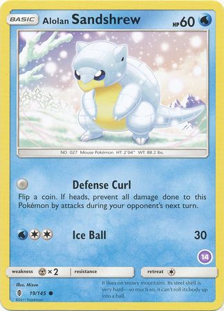 Alolan Sandshrew (19/145) (Deck Exclusive