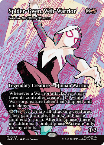 Spider-Gwen, Web-Warrior - Najeela, the Blade-Blossom [Marvel's Spider-Man: Eternal-Legal]
