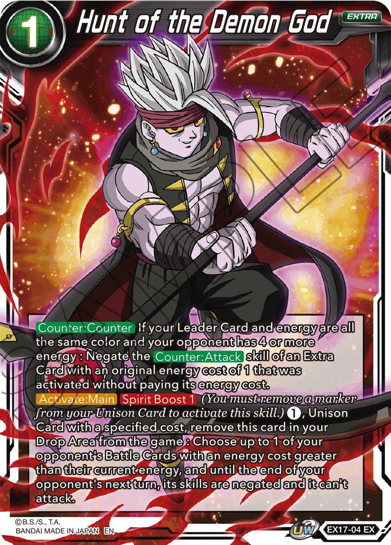 Hunt of the Demon God (EX17-04) [Saiyan Booster]