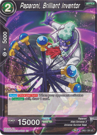 Paparoni, Brilliant Inventor (DB2-139) [Divine Multiverse]