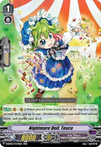 Nightmare Doll, Tosca (BCS2022/VGV01EN) [Bushiroad Event Cards]