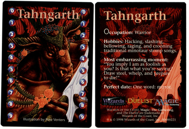 Tahngarth Life Counter Token [Media Promos]