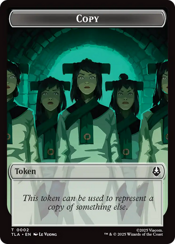 Copy (0002) // Soldier (0011) Double-Sided Token [Avatar: The Last Airbender Tokens]