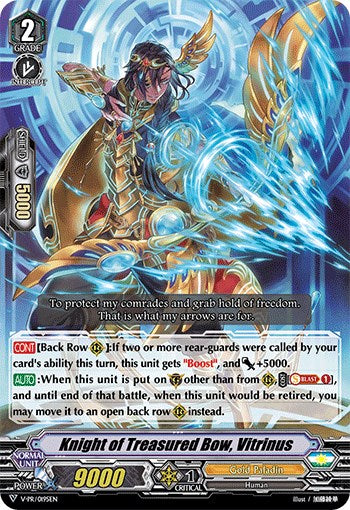 Knight of Treasured Bow, Vitrinus (V-PR/0195EN) [V Promo Cards]