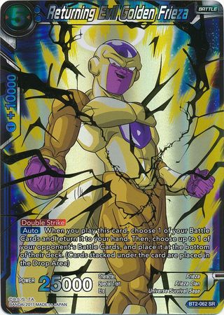 Returning Evil Golden Frieza (BT2-062) [Union Force]