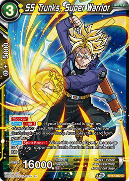 SS Trunks, Super Warrior (BT17-097) [Ultimate Squad]