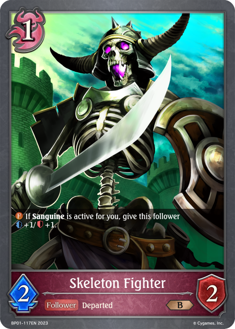 Skeleton Fighter (BP01-117EN) [Advent of Genesis]