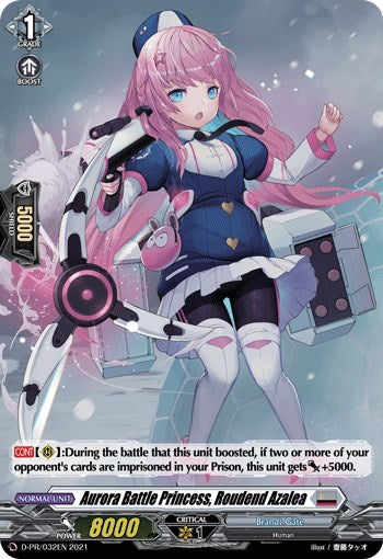 Aurora Battle Princess, Roudend Azalea (D-PR/032EN) [D Promo Cards]