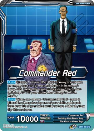 Commander Red // Red Ribbon Robot, Seeking World Conquest (BT17-031) [Ultimate Squad]