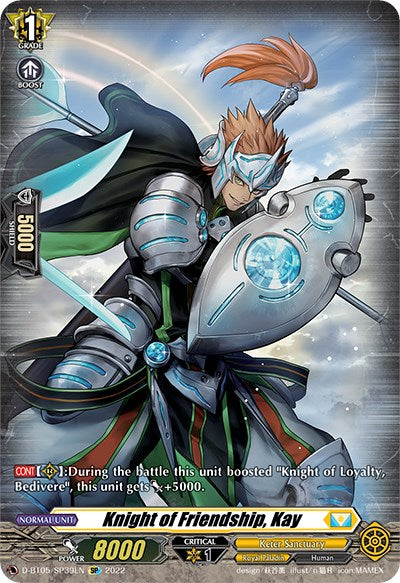 Knight of Friendship, Kay (D-BT05/SP39EN) [Triumphant Return of the Brave Heroes]