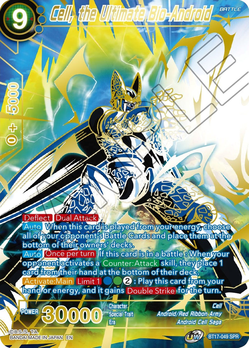 Cell, the Ultimate Bio-Android (SPR) (BT17-049) [Ultimate Squad]