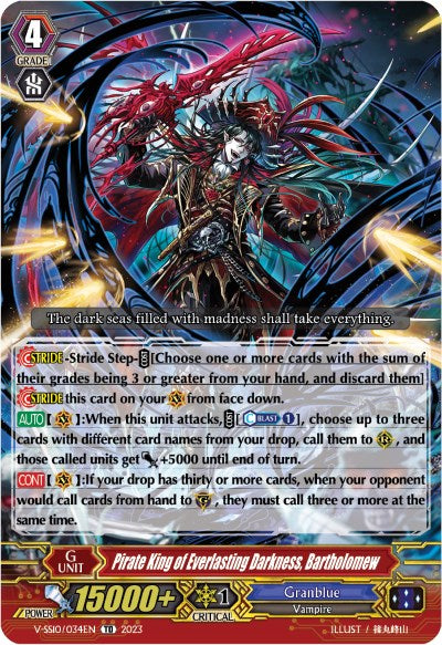 Pirate King of Everlasting Darkness, Bartholomew (V-SS10/034EN) [Premium Battle Deckset 2023]