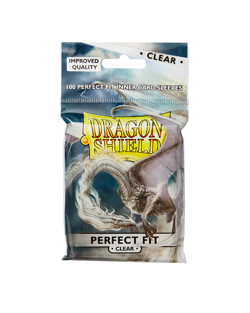 Dragon Shield - Perfect Fit Inner Sleeves - Clear (100)