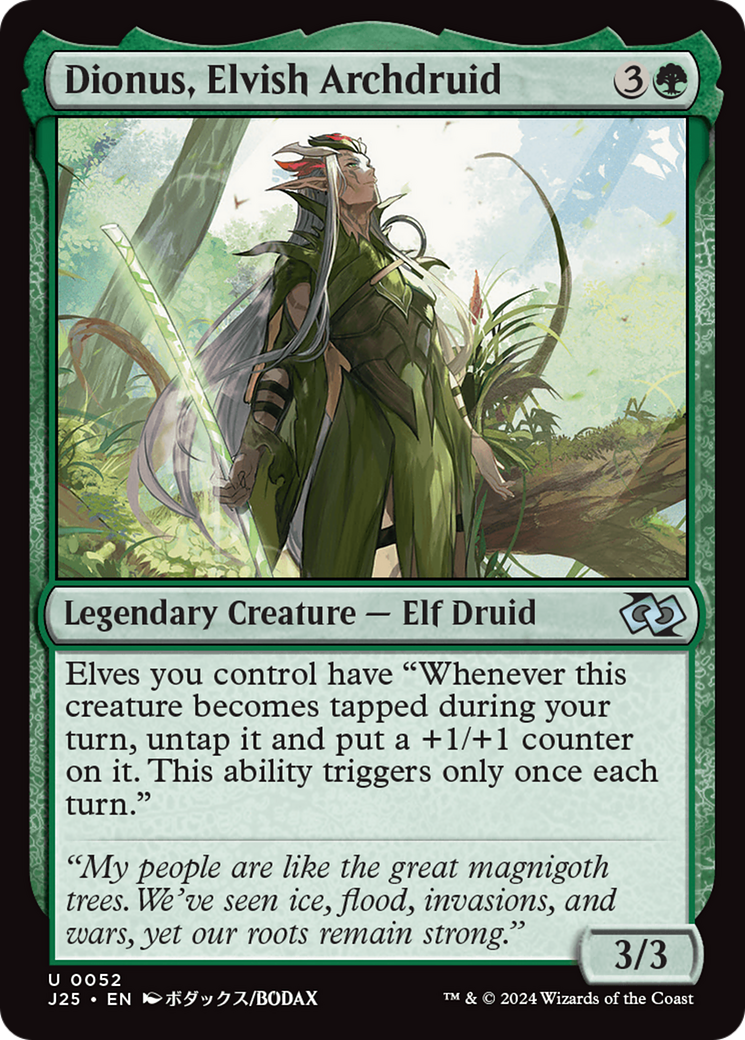 Dionus, Elvish Archdruid [Foundations Jumpstart]