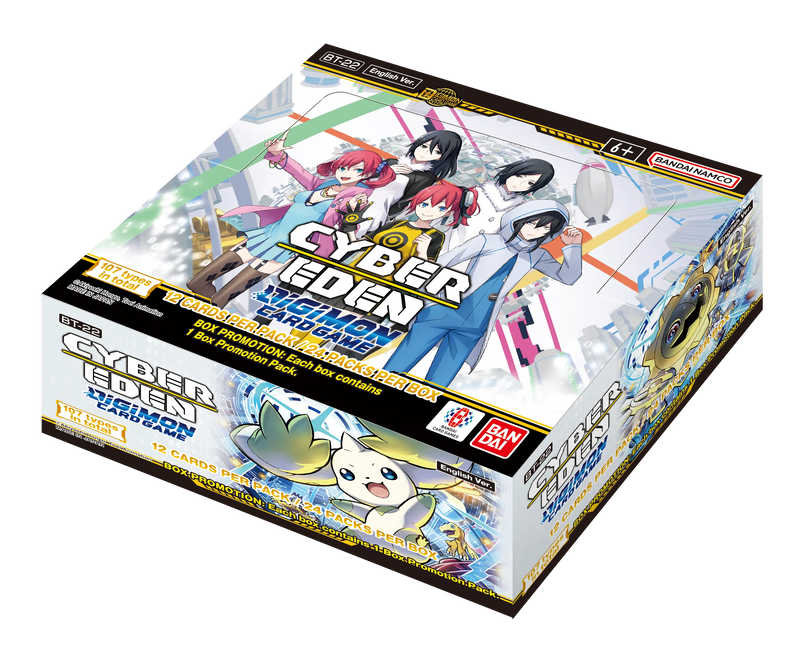 *Précommande* Digimon - Cyber ​​Eden - Booster Box (BT-22)