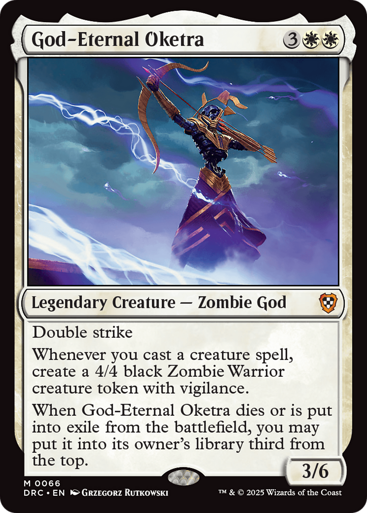 God-Eternal Oketra [Aetherdrift Commander]