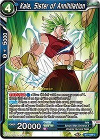 Kale, Sister of Annihilation (BT7-039_PR) [Assault of the Saiyans Prerelease Promos]