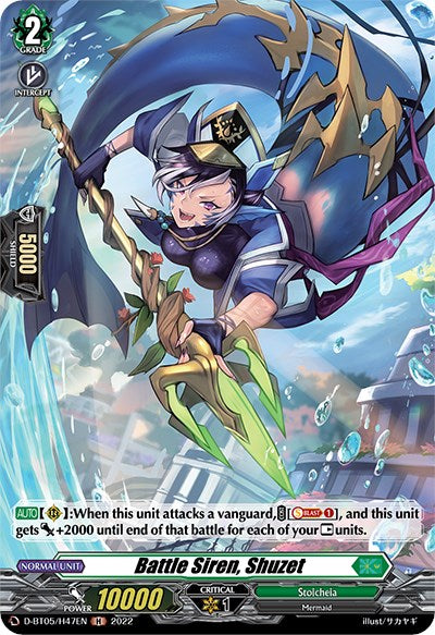 Battle Siren, Shuzet (D-BT05/H47EN) [Triumphant Return of the Brave Heroes]