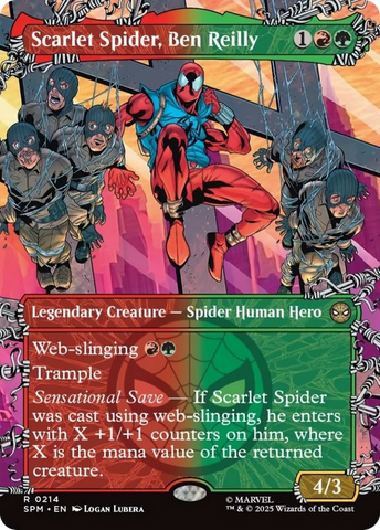 Scarlet Spider, Ben Reilly (Borderless) [Marvel's Spider-Man]