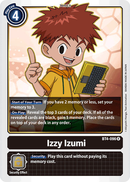 Izzy Izumi [BT4-096] [Great Legend]