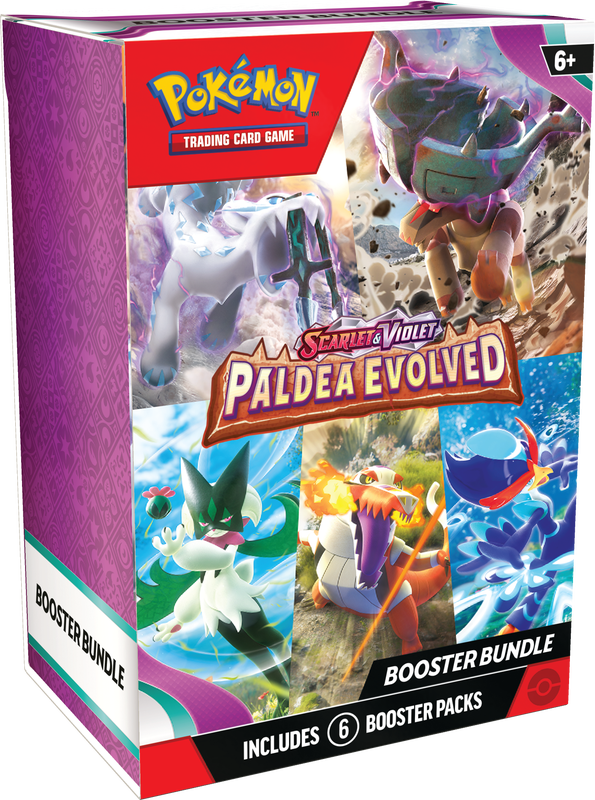 Pokemon - Scarlet And Violet - Paldea Evolved - Booster Bundle