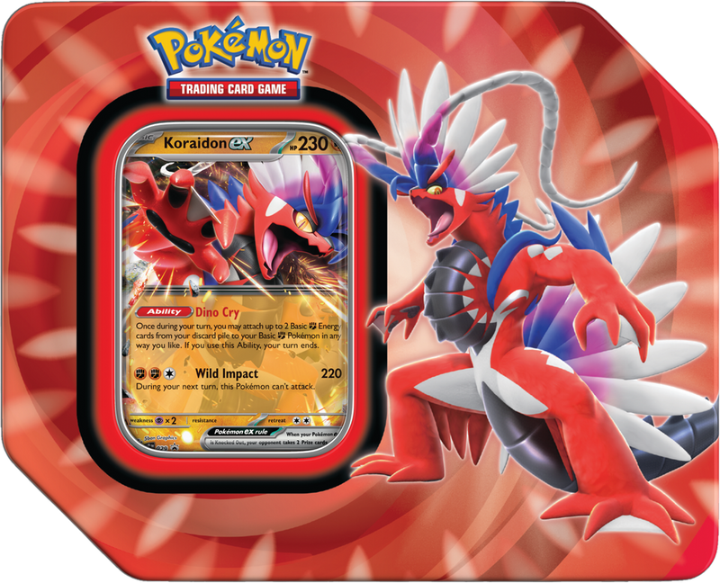 Pokemon - Koraidon Ex - Paldea Legends Tin