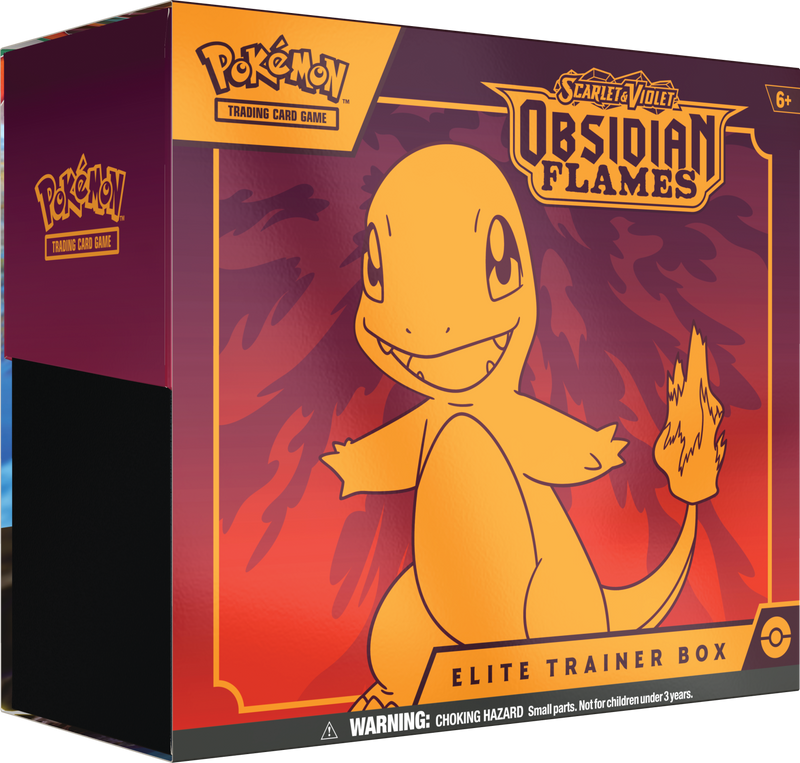 Pokemon - Scarlet And Violet - Obsidian Flames - Elite Trainer Box