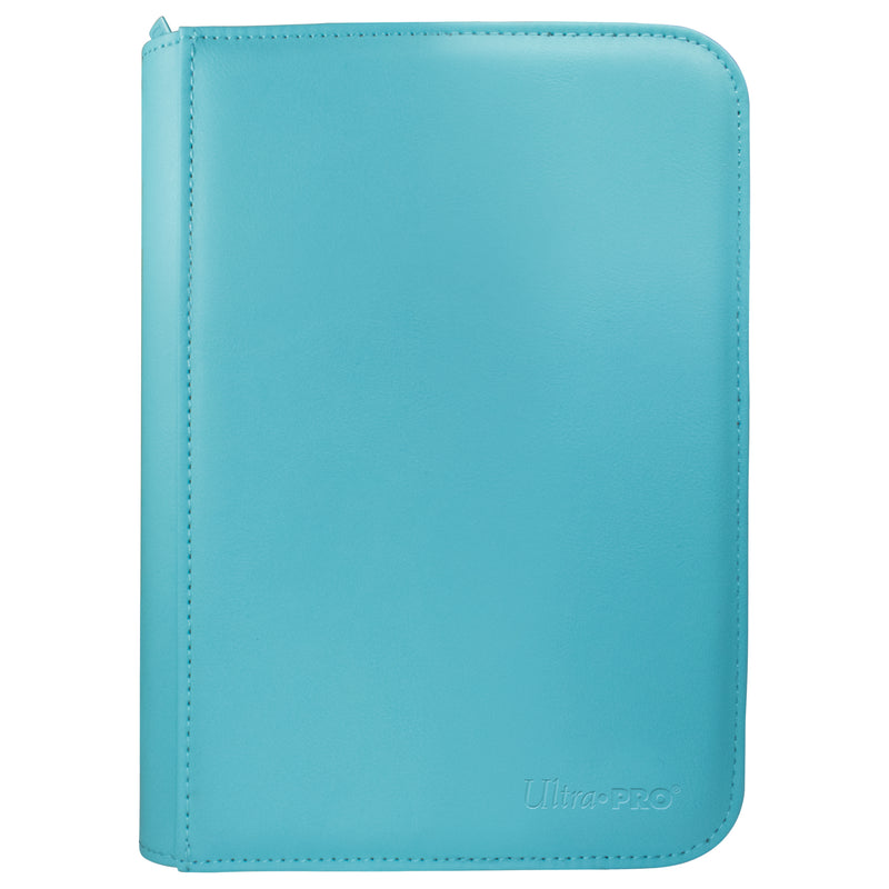 Ultra Pro - 4 Pocket Zippered - Light Blue - PRO Binder (160)