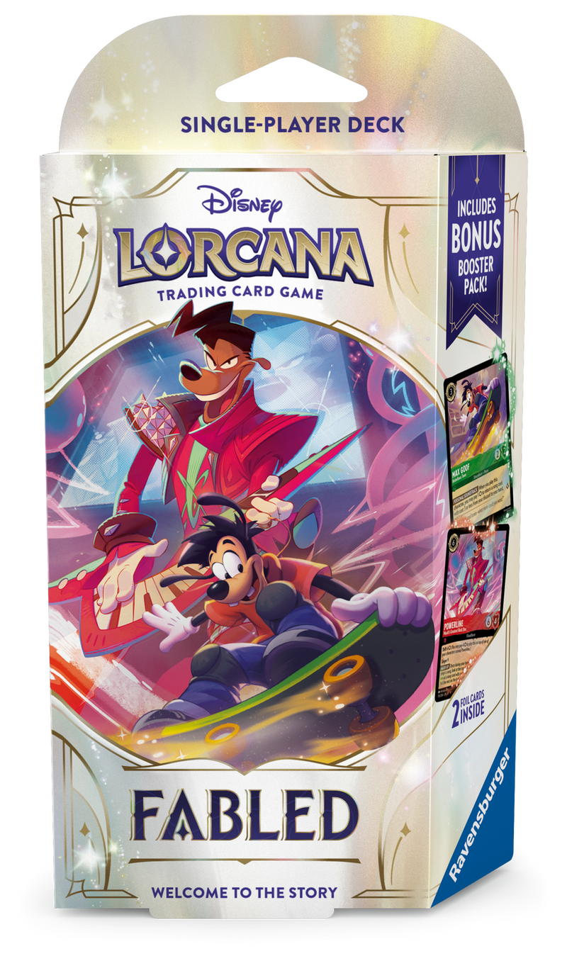 *Pre-Order* Disney Lorcana: Fabled - Starter Deck (Emerald/Ruby)