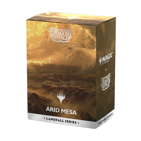 Dragon Shield - Magic the Gathering - Landfall Series Arid Mesa - Matte Sleeves (100)
