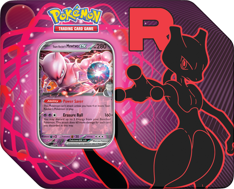 *Pre-Order* Pokémon - Team Rocket's Mewtwo ex - Tin