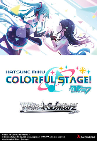 Weiss Schwarz - Hatsune Miku Colorful Stage! - Booster Box