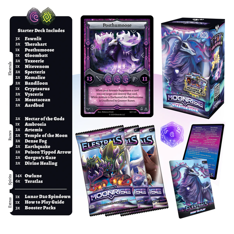 Elestrals - Moonrise - Posthumoose Starter Deck