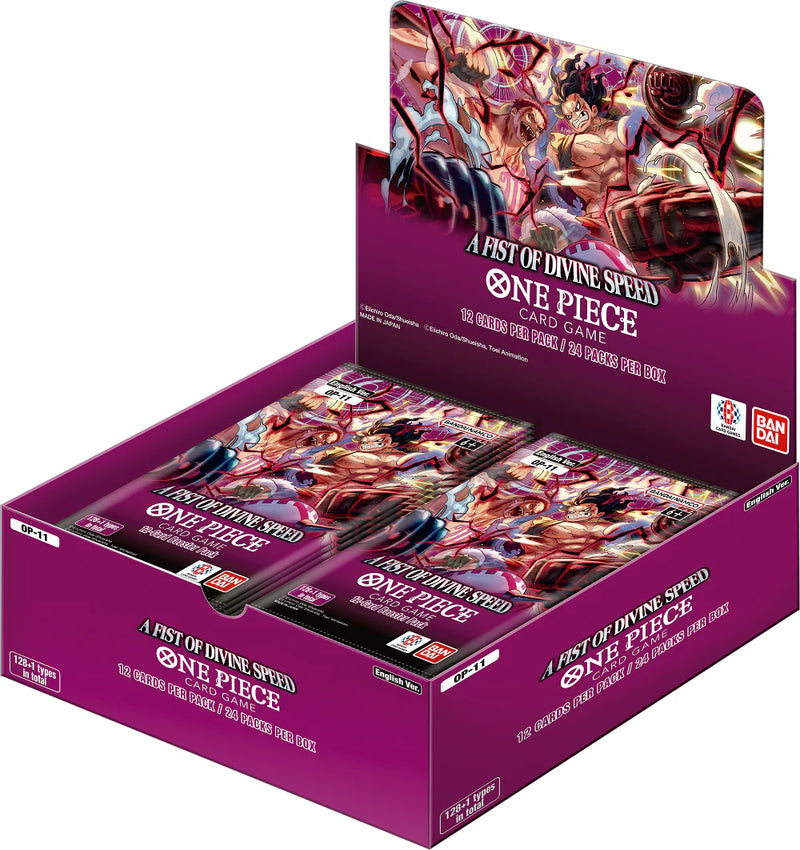 One Piece - A Fist Of Divine Speed - Booster Box (OP-11)