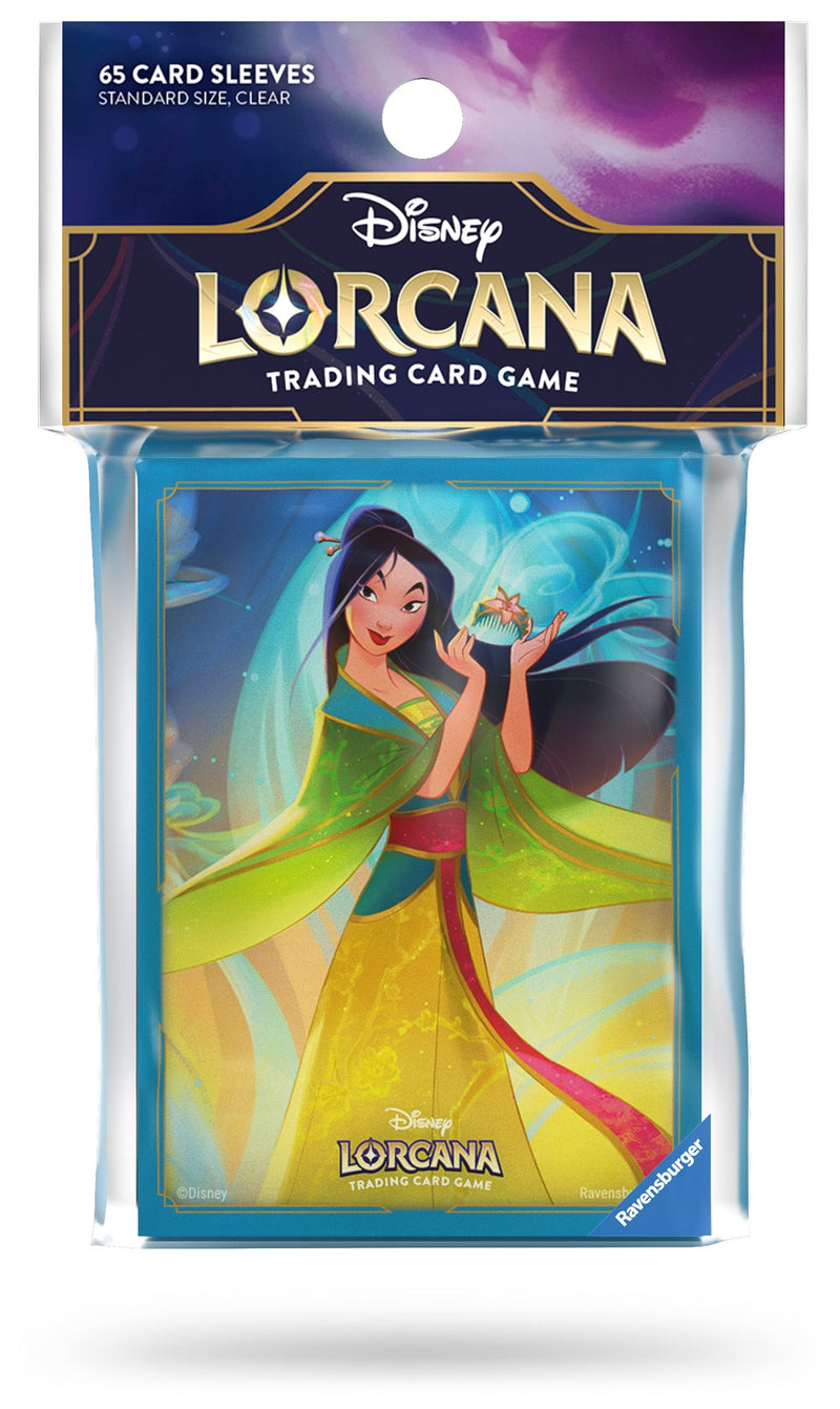 *Pre-Order* Disney Lorcana - Card Sleeves (Mulan / 65-Pack)